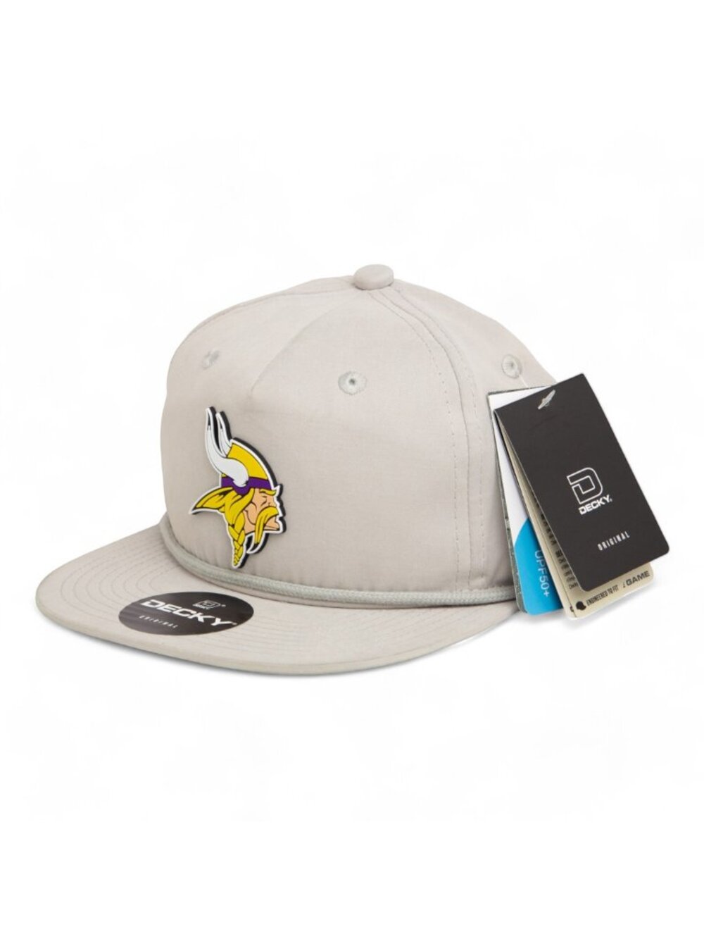 Minnesota Vikings 3D Classic Rope Hat- Grey